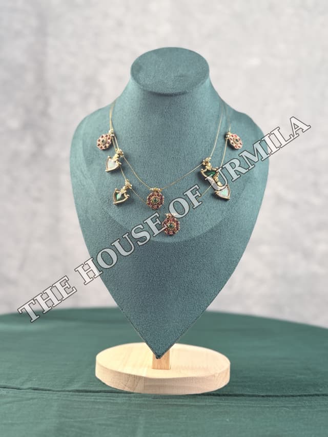 TARANGINI — Antique Kemp Layered Charm Chain